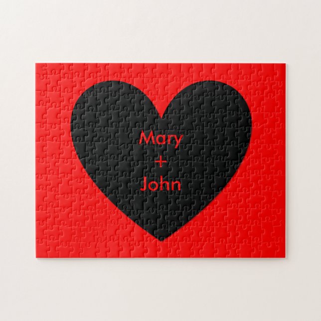 Puffy Heart Puzzle (Horizontal)