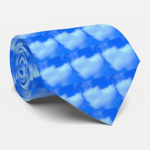Puffy Heart Shaped Cloud Krawatte
