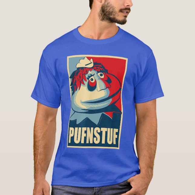 PUFNSTUF Funny obscure popculture reference T-Shirt (Vorderseite)