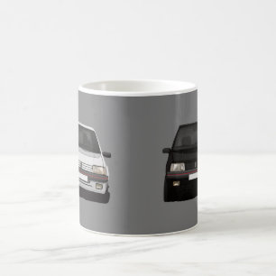 Pug 205 GTi 2 x Bilder Kaffeetasse