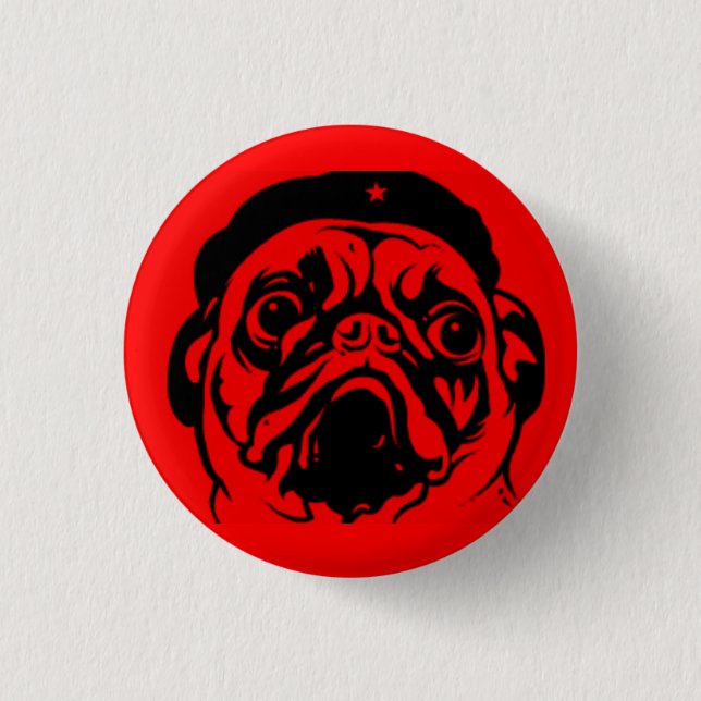 Pug Che Button (Vorderseite)
