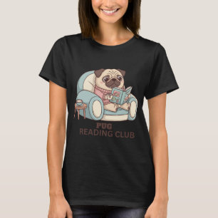 Pug Mama Blumen-Bandana Hunde Liebhaber Muttertag T-Shirt