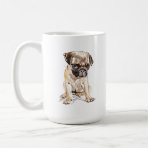 Pug Mug – Süße Hundemutter Latte Tasse Geschenk