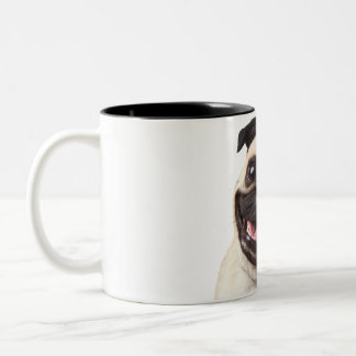 pug mug zweifarbige tasse