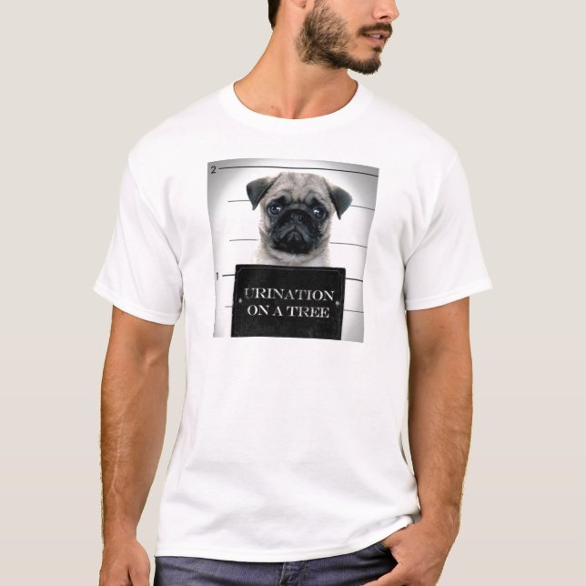 Pug T-Shirt (Vorderseite)
