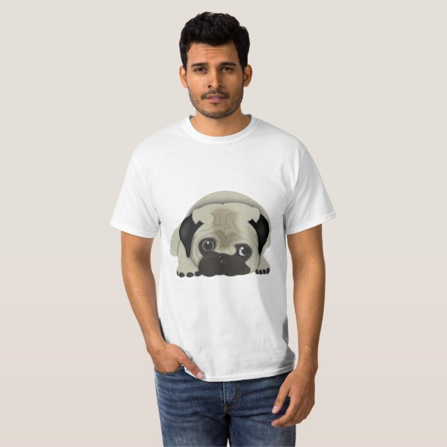 Pug T-Shirt (Vorne ganz)