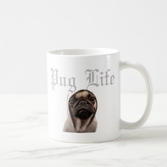 Pug Tasse (Rechts)