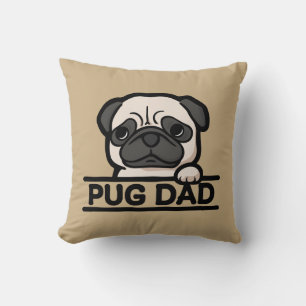 PUG-VATI – Lustiges und süßes Geschenk für Pug-Lie Kissen
