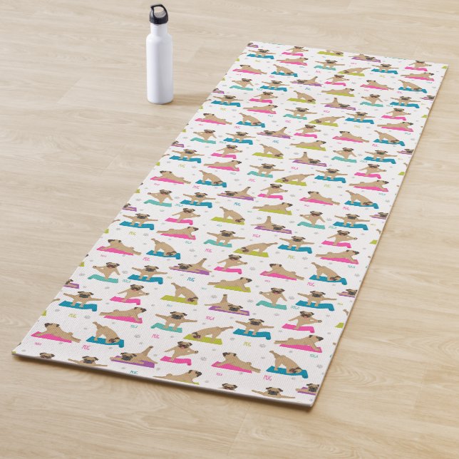 Pug Yoga Mat Yogamatte (Beispiel)