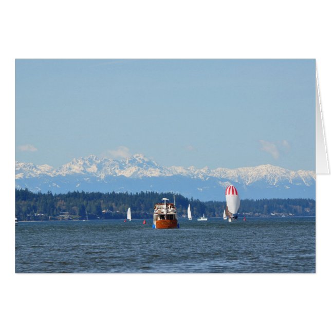 Puget Sound Olympia, WA (Vorderseite (Horizontal))