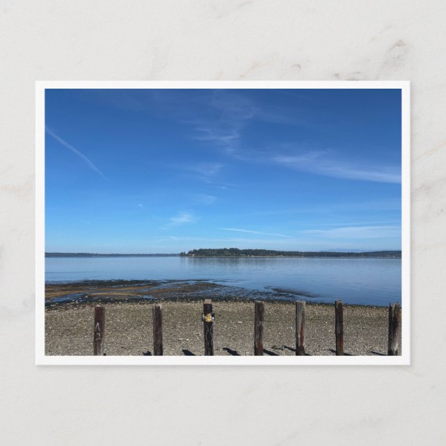 Puget Sound Postkarte (Vorderseite)