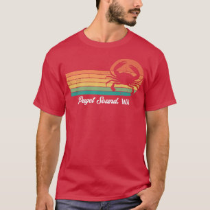 Puget Sound WA Krabbenfischen  T-Shirt