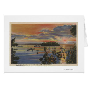 Puget Sound, WA - Yacht Club Morgens