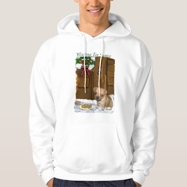 Puggle Christmas Geschenke Hoodie (Vorderseite)