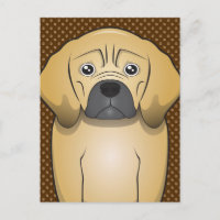 Puggle Dog Cartoon Paws