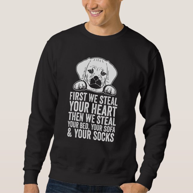 Puggle Dog for Dog Lover Sweatshirt (Vorderseite)