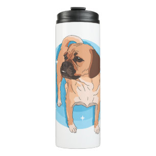 Puggle Dog Owner Puggles Lover Thermosbecher