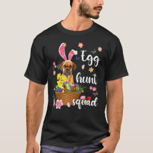 Puggle Frohe Ostertage Ostereier Farbige Eiersuche T-Shirt