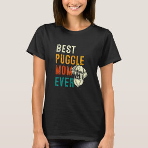 Puggle Grafik für Frauen Mädchen Mütter Puggle-Mut T-Shirt