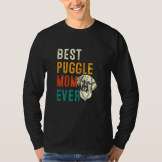 Puggle Grafik für Frauen Mädchen Mütter Puggle-Mut T-Shirt