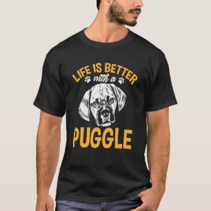 Puggle Grafik Für Frauen Männer Kinder Puggle 10 T-Shirt