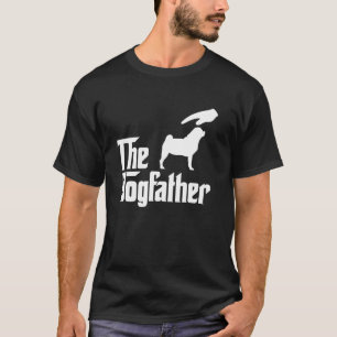 Puggle-Hunde-Vater The DogFather Lustige Hunde Lie T-Shirt