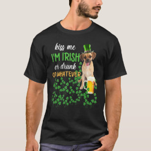 Puggle küss mir, ich bin irisch oder Betrunken ode T-Shirt