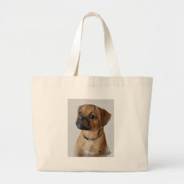 Puggle Lovers Geschenke Jumbo Stoffbeutel