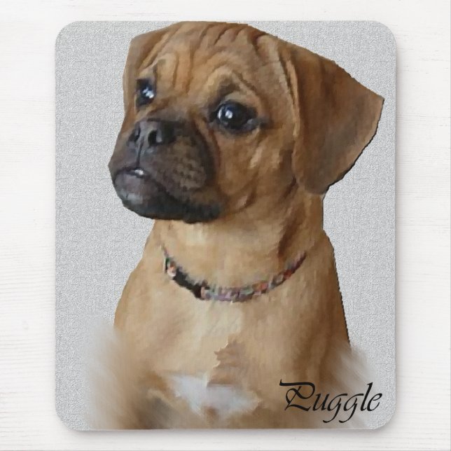 Puggle Lovers Geschenke Mousepad (Vorne)