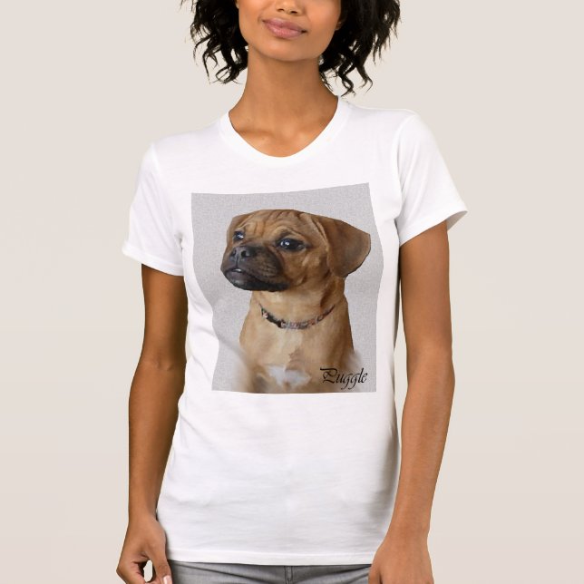 Puggle Lovers Geschenke T-Shirt (Vorderseite)