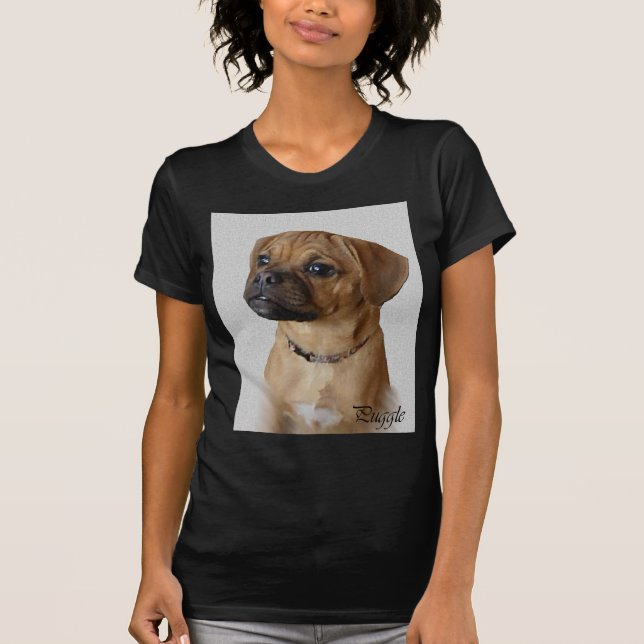 Puggle Lovers Geschenke T-Shirt (Vorderseite)