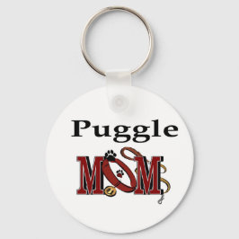 Puggle Mama Geschenke Schlüsselanhänger