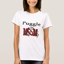 Puggle Mama Geschenke T-Shirt