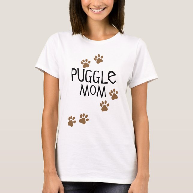 Puggle Mama T-Shirt (Vorderseite)