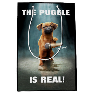Puggle Mic Drop Mittlere Geschenktüte