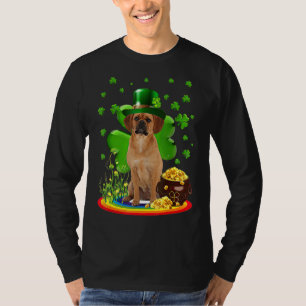 Puggle St Patricks Day Irish Kleeblatt Dog Lieben T-Shirt