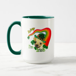 Puggle St Patricks Day Tasse