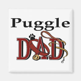 Puggle Vater Geschenke Magnet