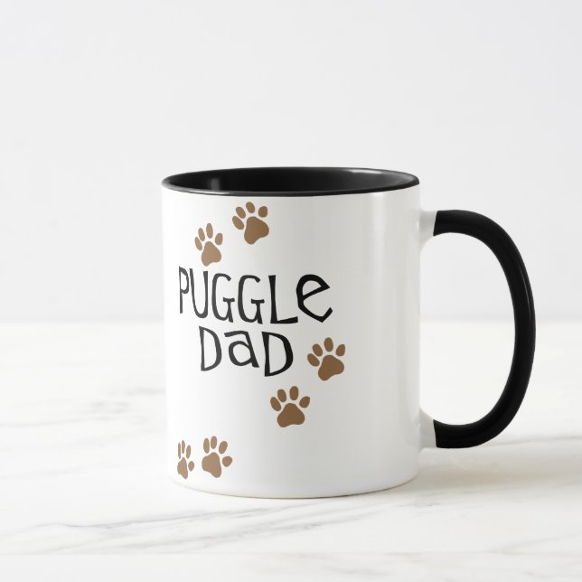 Puggle Vater Tasse (Rechts)