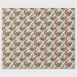 Puggle-Weihnachtspapier Geschenkpapier