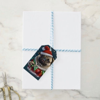 Puggy Claus Kollektion Geschenkanhänger