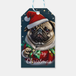 Puggy Claus Kollektion Geschenkanhänger