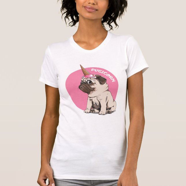 Pugicorn T-Shirt (Vorderseite)