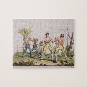 Pugilists, überziehen 31 'von der Geschichte des Puzzle