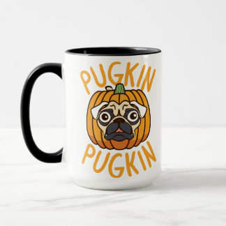 Pugkin Mops Hund Halloween Tasse - Spookes T-Shirt