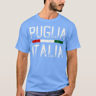 Puglia Italia Vintag Style Typografy Design T-Shirt