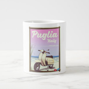 Puglia Italien Reiseplakat. Jumbo-Tasse