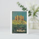 "Puglie ( Apulien ) Vintages italienisches Reisepl Postkarte (Stehend Vorderseite)
