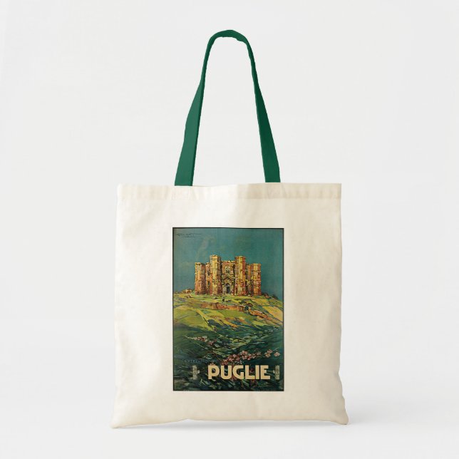 "Puglie (Puglia) Vintages italienisches Tragetasche (Vorne)