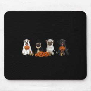 Pugs Hunde Liebhaber - Pug Geist Pug Hexe Pug Hall Mousepad